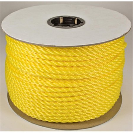 BEAUTYBLADE 0.25 in. x 600 ft. Twist Yellow Poly Rope BE1318808